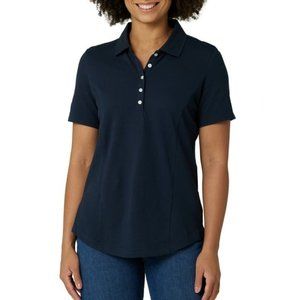 Riders by Lee Tops Riders By Lee Womens Short Sleeve Polo